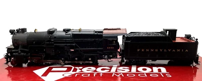 HO PRECISION CRAFT MODELS 091 I1 SA 2-10-0 PRR # 4440 DC DCC SOUND - Image 1 of 3