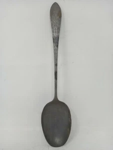 Antique Old Rare Iron Hand Carved Kitchen Use Mini Spoon - Imagen 1 de 8