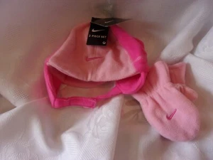 SOMBRERO DE INVIERNO TALLA NIKE NIÑO ROSA INTENSO/ROSA/MITEN PARA NIÑA - Imagen 1 de 2