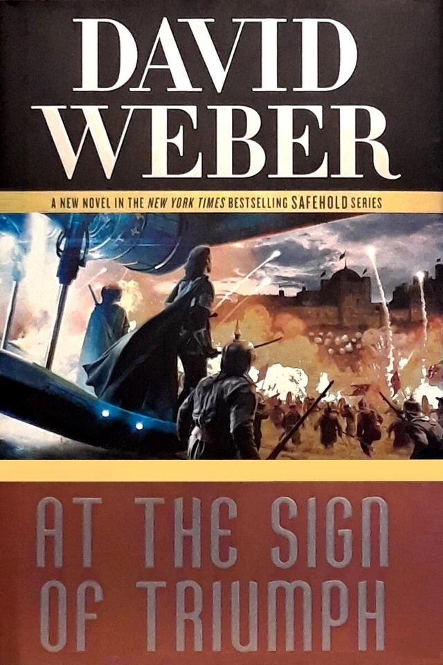 David Weber - At the Sign of Triumph - HC w/DJ 1st PRINT 2016 - NEAR MINT - Image 1 of 1