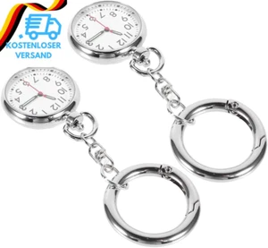 TOYANDONA Krankenschwesteruhr Pflegeuhr Mit Clip: 2 Stücke Arzt Mini Taschenuhr - Bild 1 von 12
