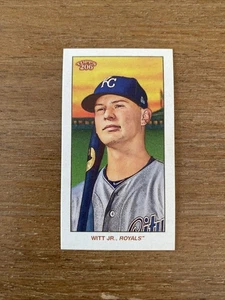 2020 Topps 206 - Wave 3 - Bobby Witt Jr. - Piedmont Back Parallel - Mini - Picture 1 of 11