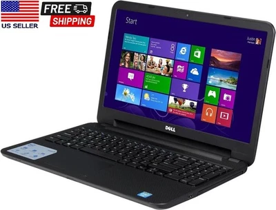 Dell Inspiron i15RV-1909BLK 15.6" Laptop Celeron 2955U 4GB Memory 320GB HDD - Image 1 of 4