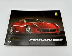 FERRARI 599 GTB INSTRUCTIONS MANUAL | OWNERS MANUAL POUCH BOOK #2442/06 | JAPAN - Picture 1 of 8
