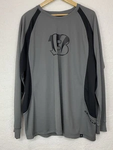 Cincinnati Bengals Long Sleeve Shirt Mens XL Gray Pullover NFL Football Team - Picture 1 of 10