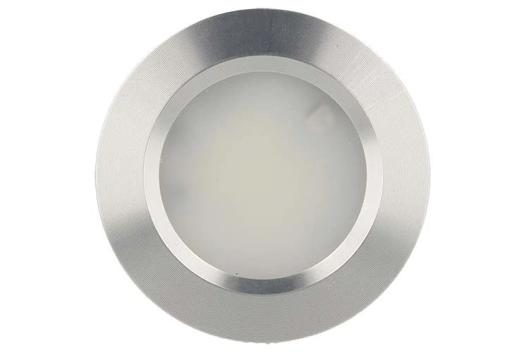 Mini Faretto Led Da Incasso Rotondo 3W AC/DC 12V DC 24V Bianco Neutro Foro 50mm - Immagine 1 di 3