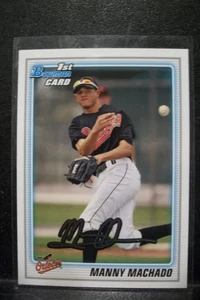 MANNY MACHADO 2010 Bowman Draft #80 Orioles, Padres 1st Bowman - Picture 1 of 1