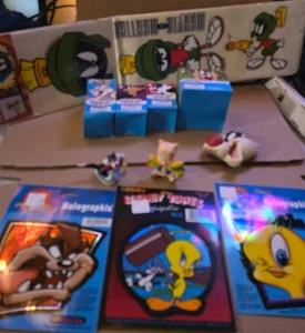Vintage To Now Looney Tunes Figuren Aufkleber & Münzhalter - Bild 1 von 21