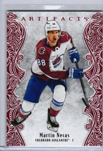 2025-26 Upper Deck Artifacts Ruby Red #36 Martin Necas /599 - Picture 1 of 2