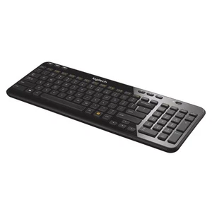 Logitech Wireless Keyboard K360 Glossy Black (US Layout) - Picture 1 of 8