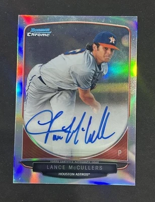 Lance McCullers 2013 Bowman Chrome /500 Refractor Auto BCS-LM 🔥 Astros - Image 1 of 2