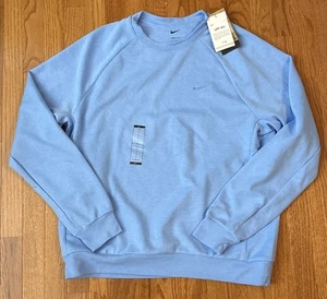 Nike Primary Fleece Mens Dri-FIT UV Performance Crew Sweatshirt FZ0971-412 Large - Picture 1 of 1