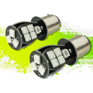 18 SMD 18SMD 1157 BAY15D RED 5050 TURNING/STOP/BREAK/TAIL/SIGNAL LED LIGHT BULB - Picture 1 of 1