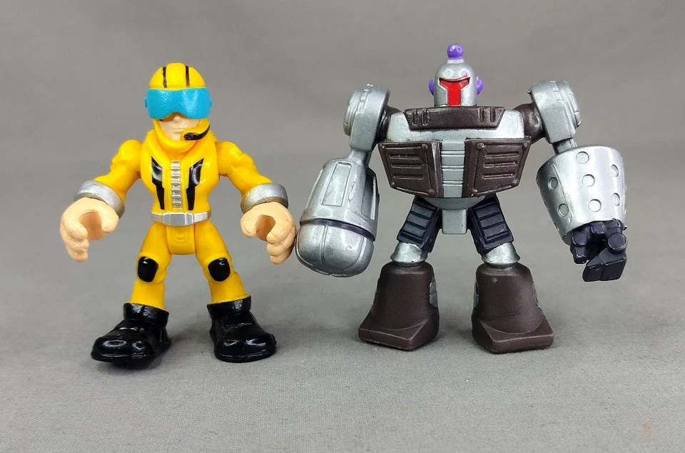 Playskool Transformers Rescue Bot Academy Axel Frazier & Morbot Action Figures - Image 1 of 1
