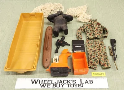 Captura del gorila pigmeo G.I. Juego de accesorios Hasbro Joe Adventure Team 1979 Foto 1 de 2