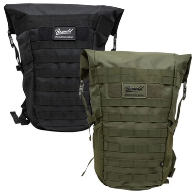 Brandit Cooper Rolltop Rucksack Backpack Getränkefächer Molle-System Polyester - Bild 1 von 4