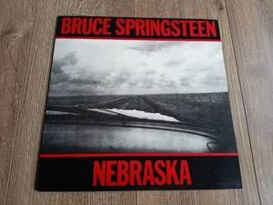 BRUCE SPRINGSTEEN - NEBRASKA LP 1982 INSERT INNER JAPAN EX+ - Picture 1 of 9