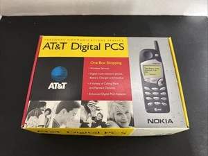*RARE* Nokia 8260 - Red - AT&T Digital PCS 2G Mobile Phone *For Collectors* - Picture 1 of 9