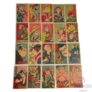 Juego de Cartas Menko Japonés Retro Estilo Anime Miyamoto Musashi Samurai Coleccionable - Imagen 1 de 4