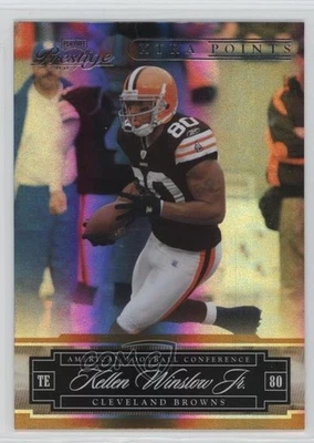 2007 Playoff Prestige Xtra Points Gold Kellen Winslow Jr #36 - Image 1 of 2