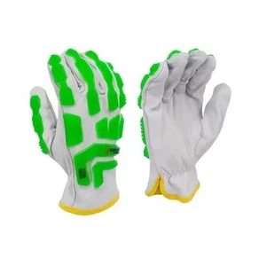 ( 6 Paar ) Radians RWG51 KAMORI Ziegenleder Prallschutzhandschuhe ( Größe L ) - Bild 1 von 4