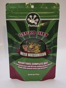 Pangea Gecko Diet Food With Fruit Blend Watermelon 8oz 1/2lb All Life Stages - Picture 1 of 2