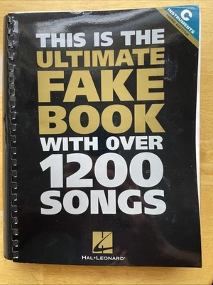 Este é o melhor livro falso com mais de 1200 músicas para instrumentos "C", 3ª edição - Imagem 1 de 4