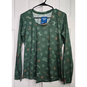 Brooks Holiday Run Jolly Graphic Damen Langarmshirt - Größe M - Bild 1 von 5