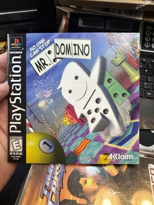 No One Can Stop Mr. Domino - PlayStation 1, PS1 BOOKLET ONLY - Picture 1 of 2