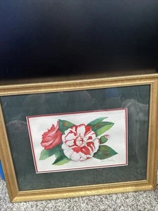 Mary Smith Blumendruck professionell gerahmt - Bild 1 von 7