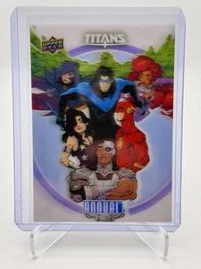 TITANS #5 TL-27 2023-24 Upper Deck DC Annual TITANS LENTICULAR LEVEL 3 SP - Picture 1 of 2