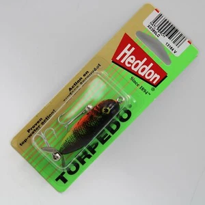 Heddon Tiny Torpedo X0360LC Natural Perch Topwater Fishing Lure NOS 2in - Picture 1 of 5