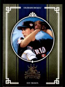 2005 Donruss Diamond Kings #251 Jeff Francis Colorado Rockies - Picture 1 of 2