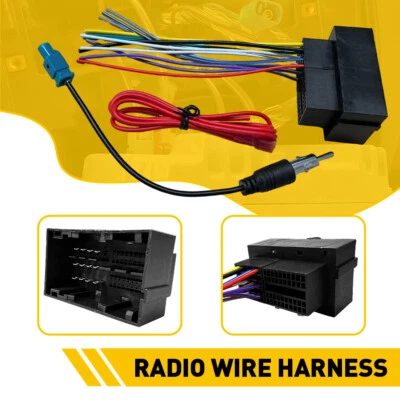 Adaptador de arnés de cableado de radio estéreo para auto Dodge Ram Promaster 1500 2013-2019 D Foto 1 de 4