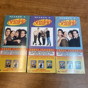 SEINFELD - SEASONS 4,5,6. LONGBOX! SEALED! RARE! Collector - Picture 1 of 4