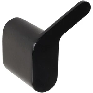 BORGANIC BLACK Gancho para ropa negro 39x44x58 mm para baño y cocina >> para taladrar - Imagen 1 de 2
