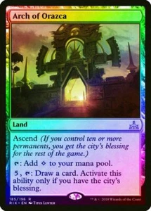 Arch of Orazca FOIL Rivals of Ixalan NM Near Mint Land Rare MAGIC - Imagen 1 de 1