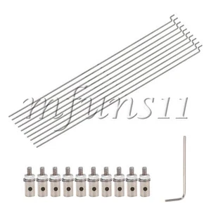 RC Flugzeug Schubstange und Gestänge Stopfen Servoarm Stecker 20er Pack - Bild 1 von 5