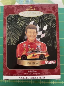 Bill Elliot #94 NASCAR Stock Car Champs 2003 Hallmark Ornament New IOB - Picture 1 of 6