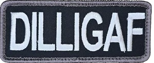 DILLIGAF DO I LOOK LIKE I GIVE A F ESERCITO MILITARE TATTICO SWAT HOOK PATCH - Foto 1 di 2