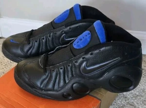 Vtg OG 1999 NIKE Neo Classic Black Flight 95 Sneaker Shoes 830169 Men 13.5! NOS - Picture 1 of 8