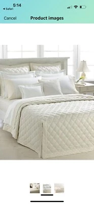 Ralph Lauren Fitted Corners Coverlet Bedspread Quilted Full Queen And Four Shams - Image 1 of 4