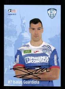 Isaias Guardiola TBV Lemgo 2020-21 Autograph Card Orig. Sign. + A 231221 - Picture 1 of 2