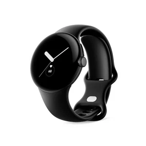 Google Pixel Watch WiFi 41mm Edelstahl Matte Black Obsidian NEU & OVP - Bild 1 von 1