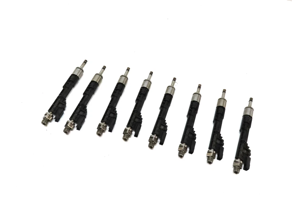 BMW 650i 750i M5 M6 2012-2014 (F01 F07 F10 F12) 4,4 L N63 S63 juego de inyectores de combustible 8 Foto 1 de 4