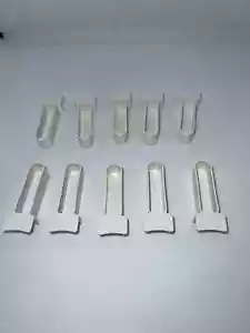10 Bird Food Cup Small Tiny Hanging Food FeederParrot Canary Finger Trays 1 oz - Picture 1 of 7