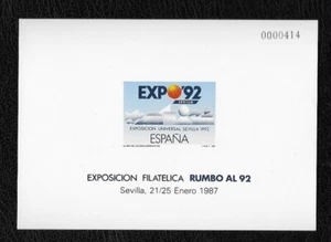 ESPAÑA. EDIFIL 11 (*) PRUEBA DE LUJO " RUMBO AL 92 SEVILLA" - Picture 1 of 2