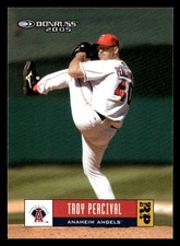 2005 Donruss Troy Percival #83 Anaheim Angels NM!