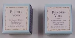 Avon Rendez-vous Gel Shadow And Liner Splendeur Lot Of 2 - Picture 1 of 5