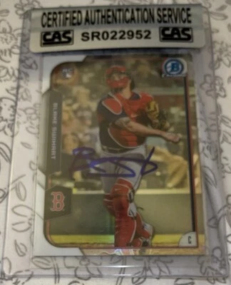 blake swihart Autographed CAS - Image 1 of 2